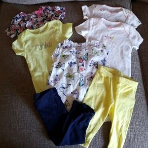 Toddler girl spring lot 9 months